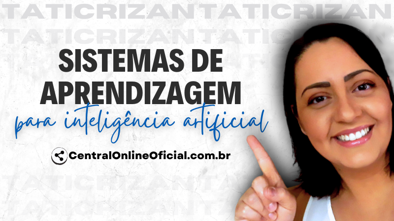 Imagem para página do site CentralOnlineOficial.com.br com foto autora Tati Crizan